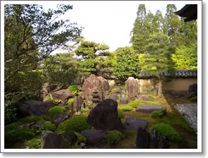 方丈庭園（北庭）西から撮影