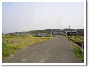 京田辺市薪地区の田園風景