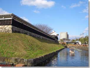 勝竜寺城跡（勝竜寺城公園）の東側