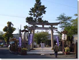 與杼神社の鳥居