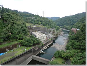 関西電力・天ケ瀬発電所