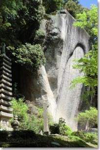 笠置寺の弥勒大磨崖仏