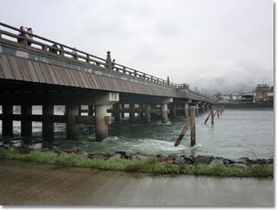 宇治川と宇治橋