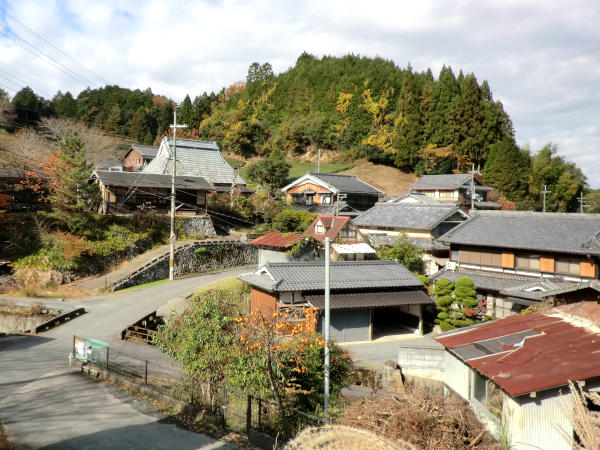 宇治田原町奥山田川上地区