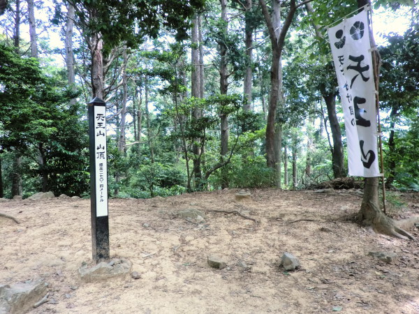 天王山・山頂プ