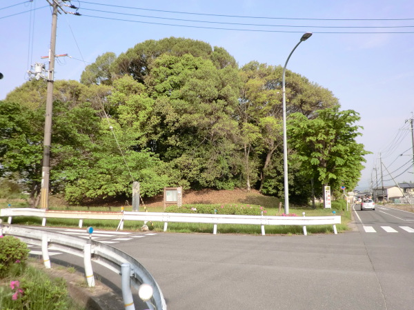 古代山陽道沿いにあった大住車塚古墳