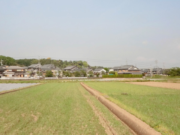 古代山陽道沿いの松井の集落