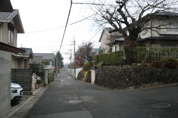 桃山福島太夫南町の敷地段差